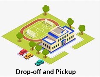 Drop off and pickup 