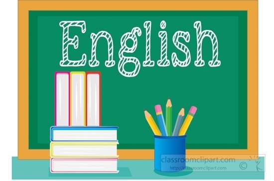 English on blackboard
