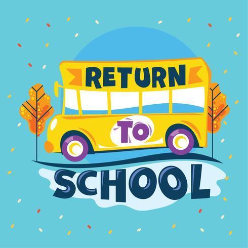 Return to School on a school bus